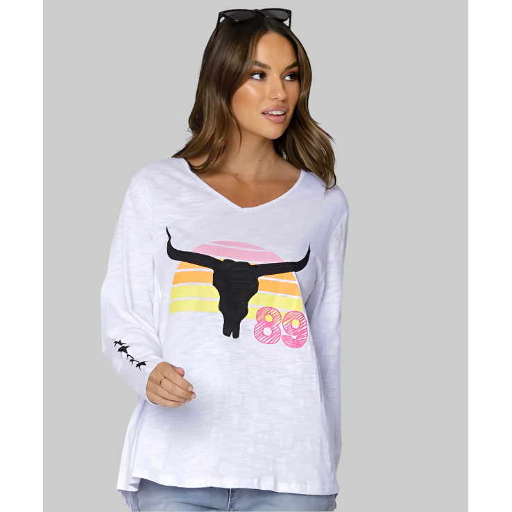 Calypso L/S - White