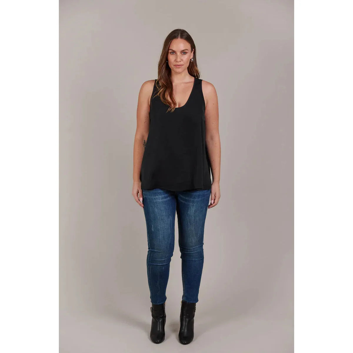Elsie Tank - Black
