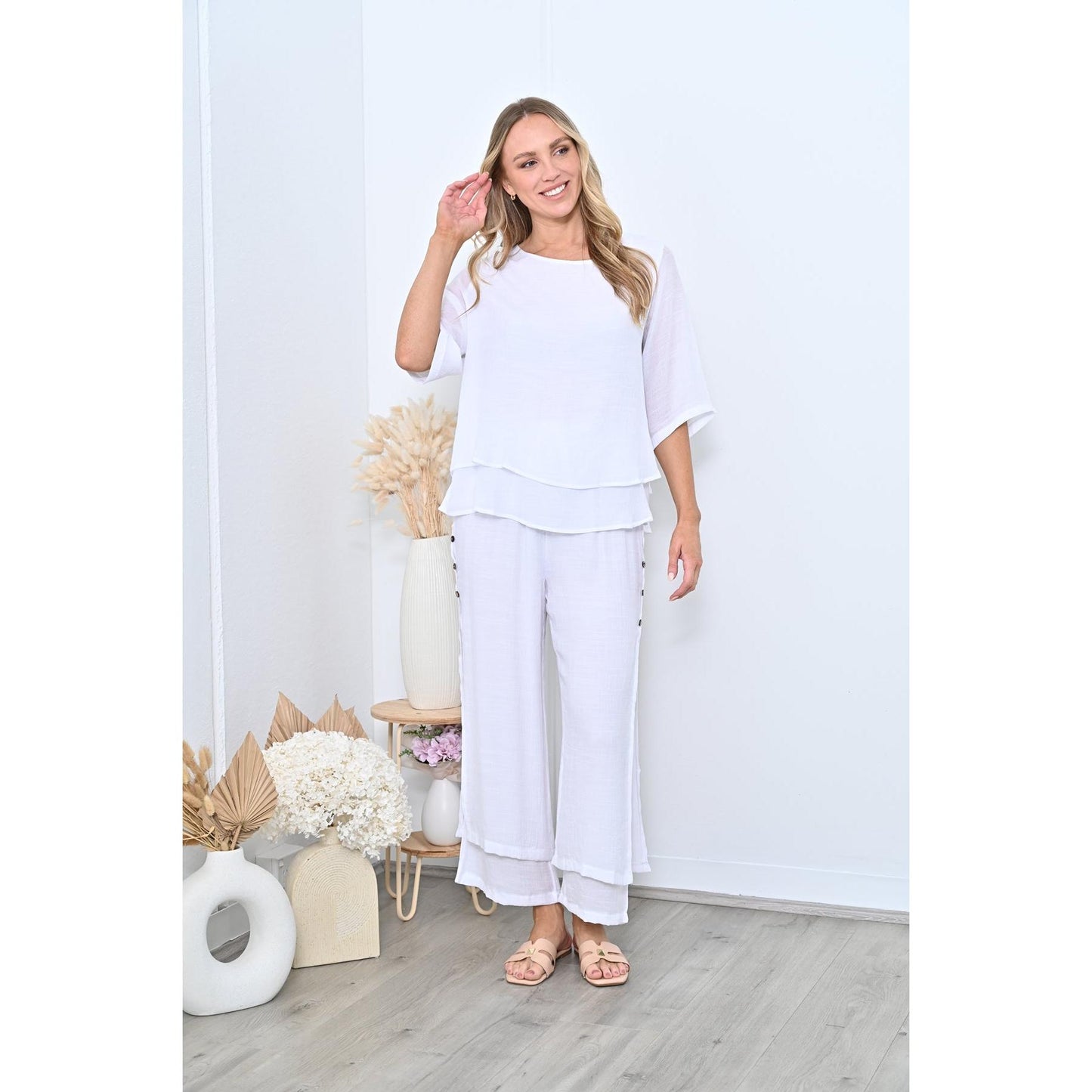 Erin Pant - White