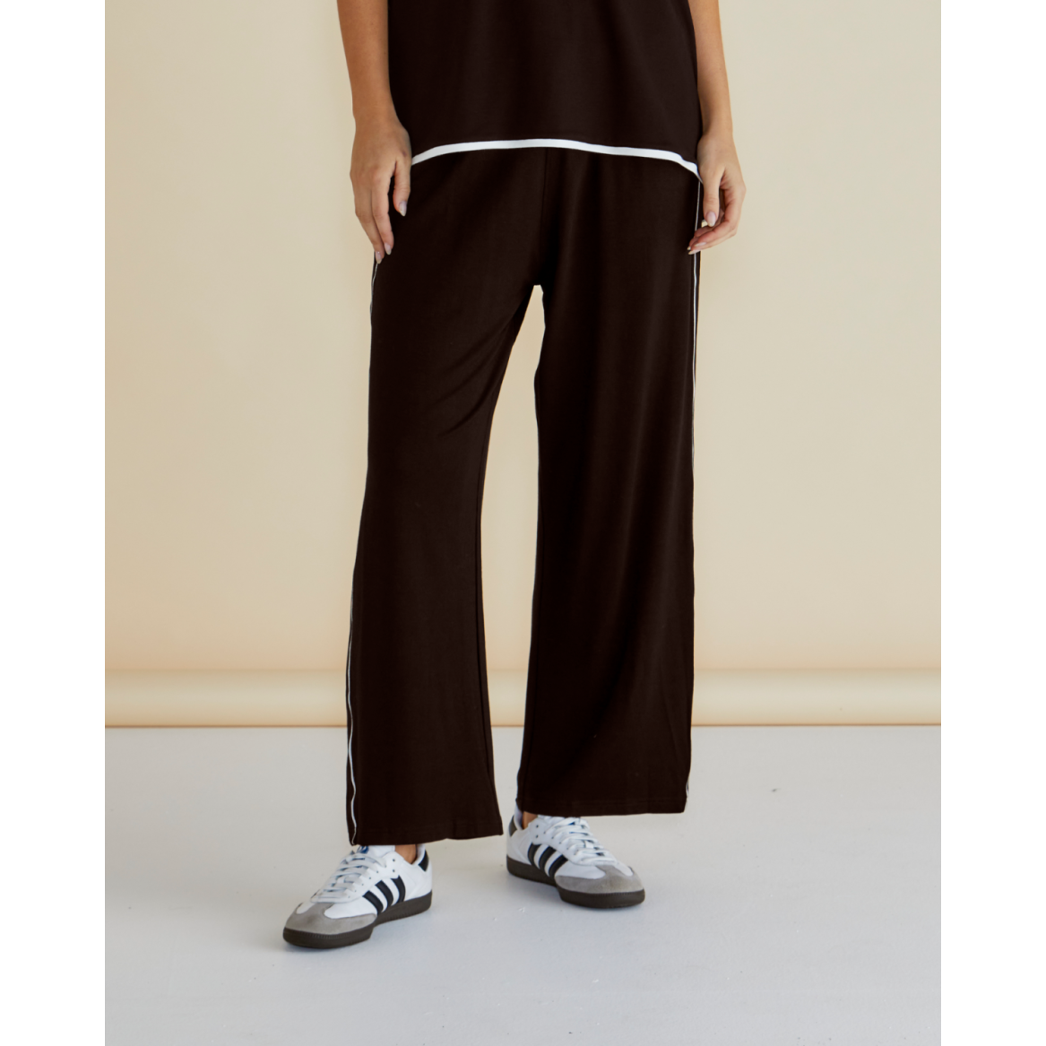 Evelyn pant- Choc