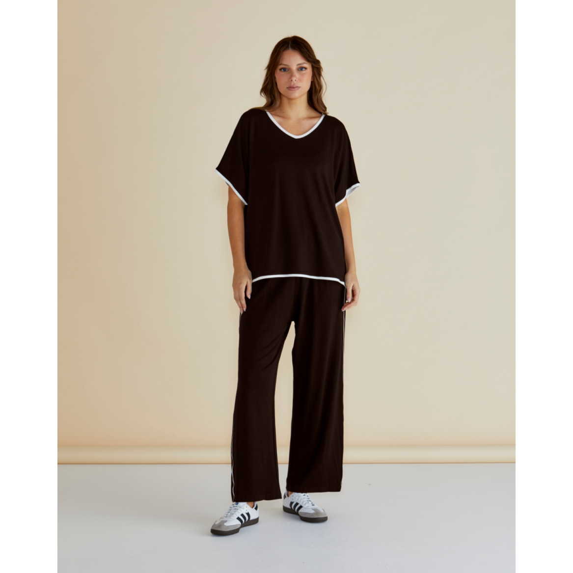 Evelyn pant- Choc