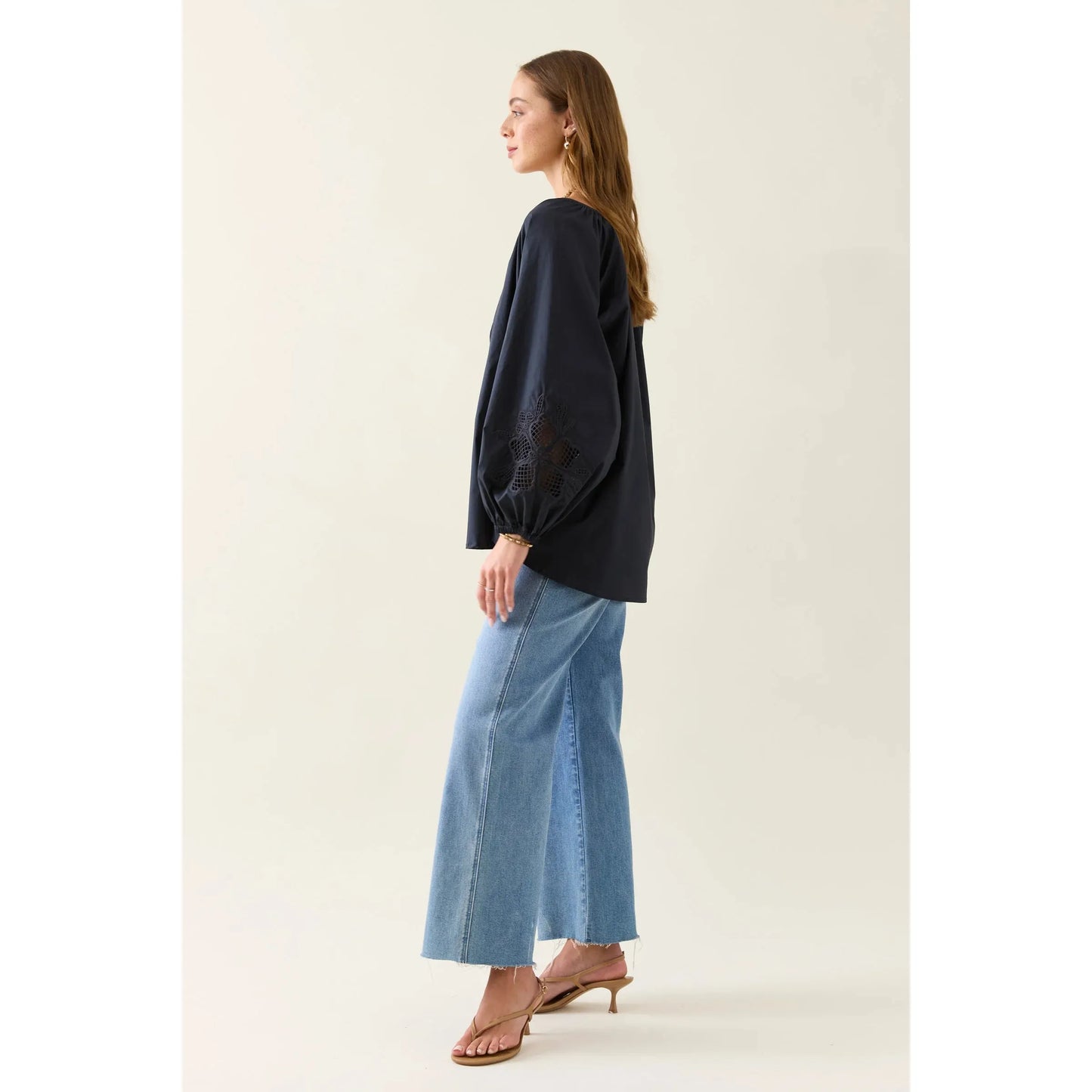 Ilsa Blouse - Navy