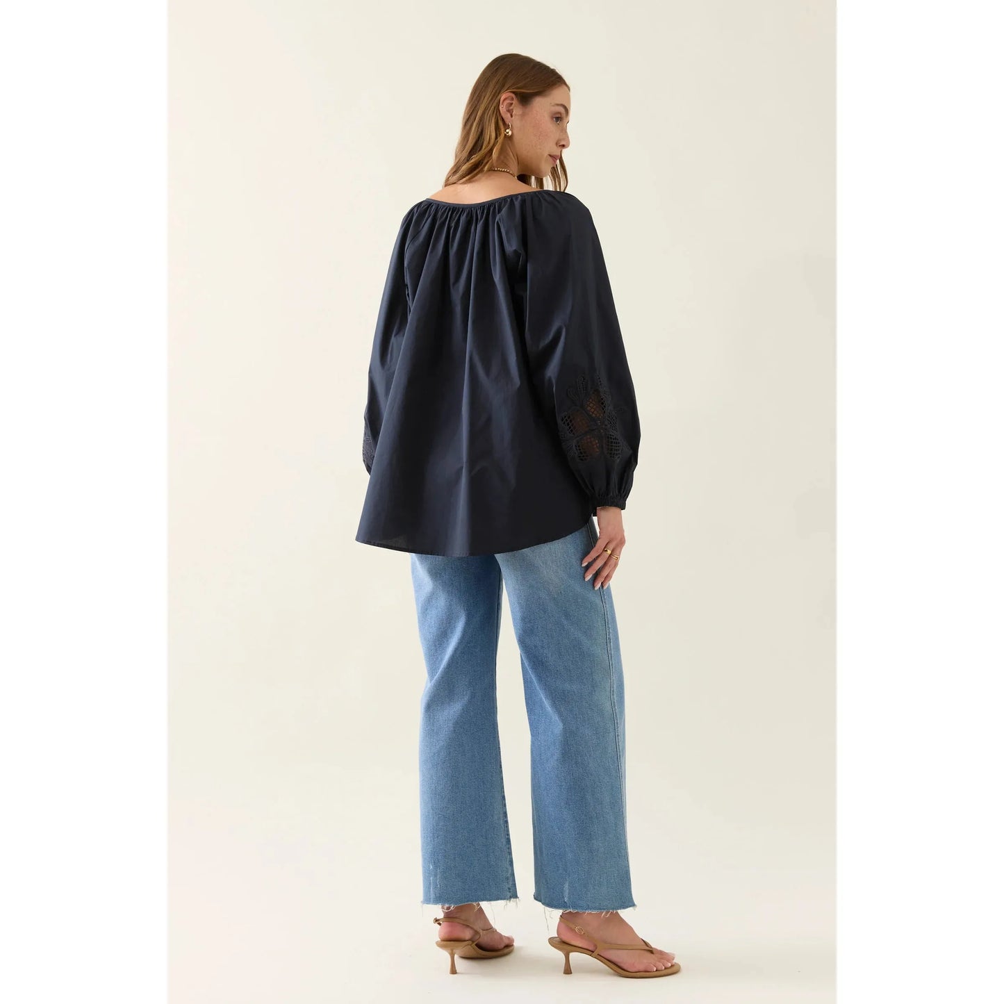 Ilsa Blouse - Navy