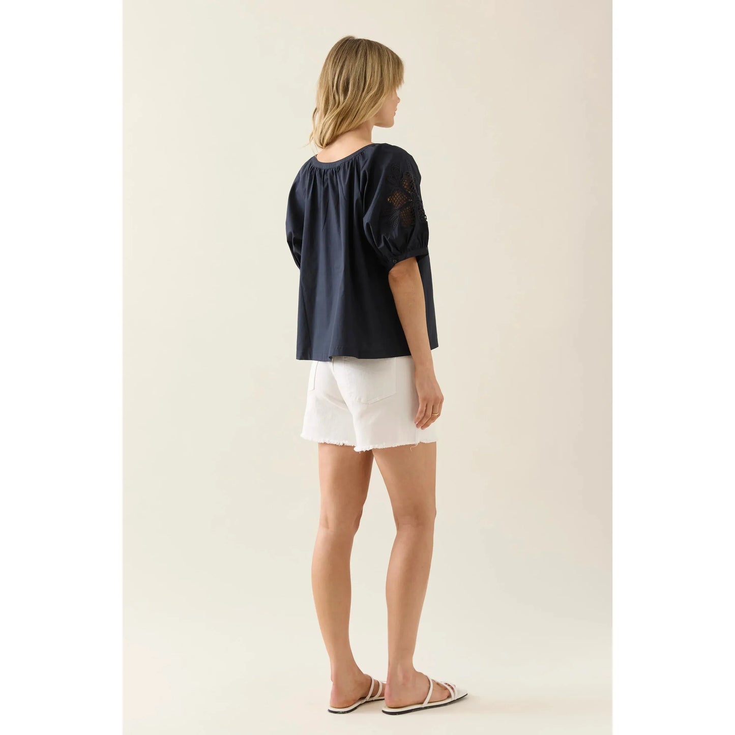 Ilsa top- Navy
