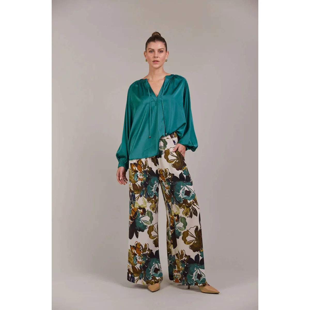 Ivy Blouse - Teal