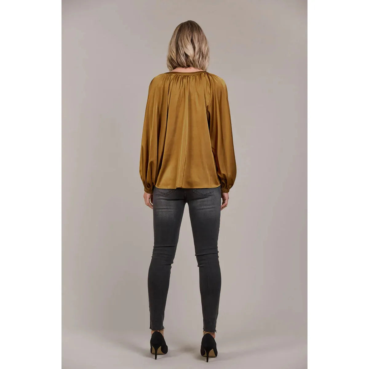Ivy Blouse - Tobacco