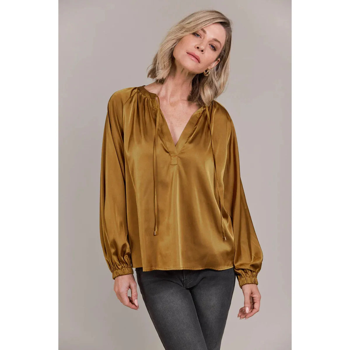 Ivy Blouse - Tobacco