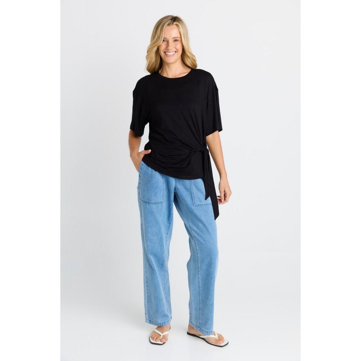Knot tee - Black