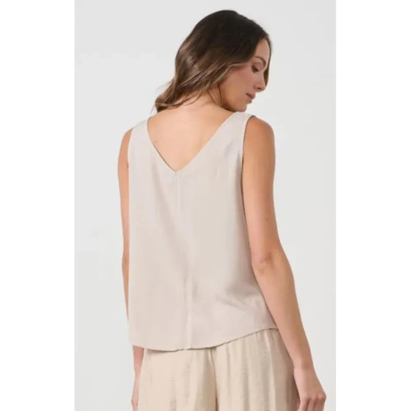 Monica Tank - Beige