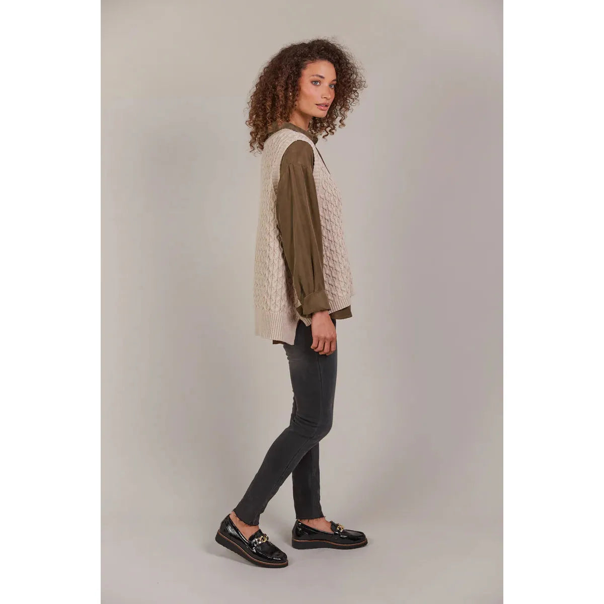 Naviva Vest - Oat