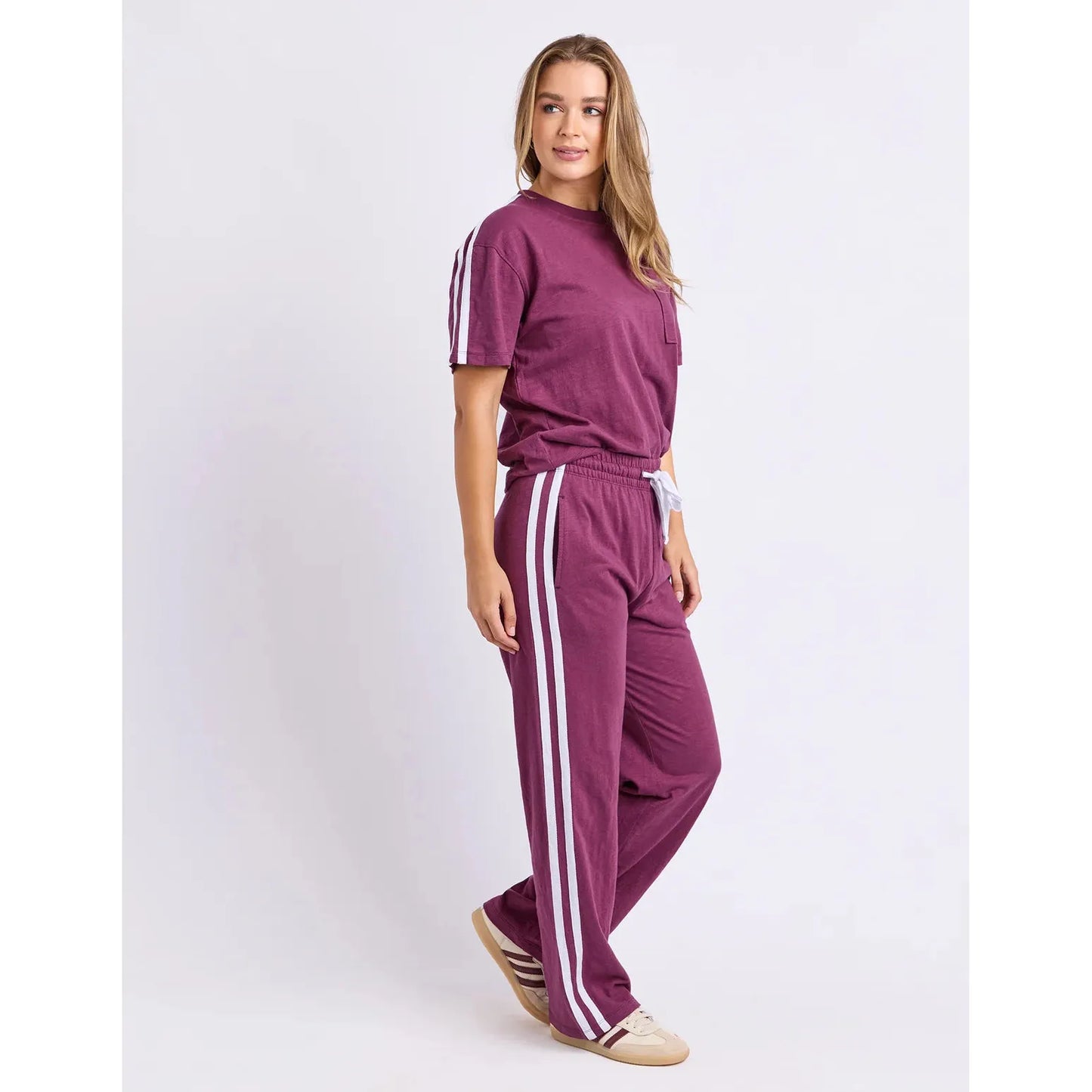 Power Tee - Plum