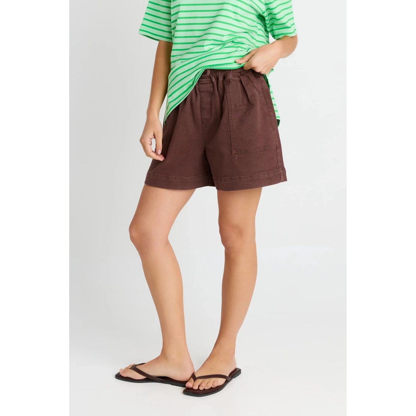 Quinn Shorts - Choc
