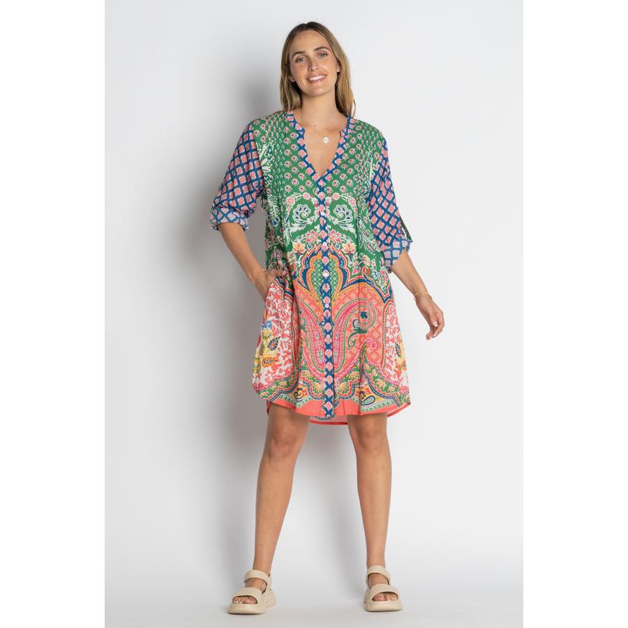Sarai Dress - Sea