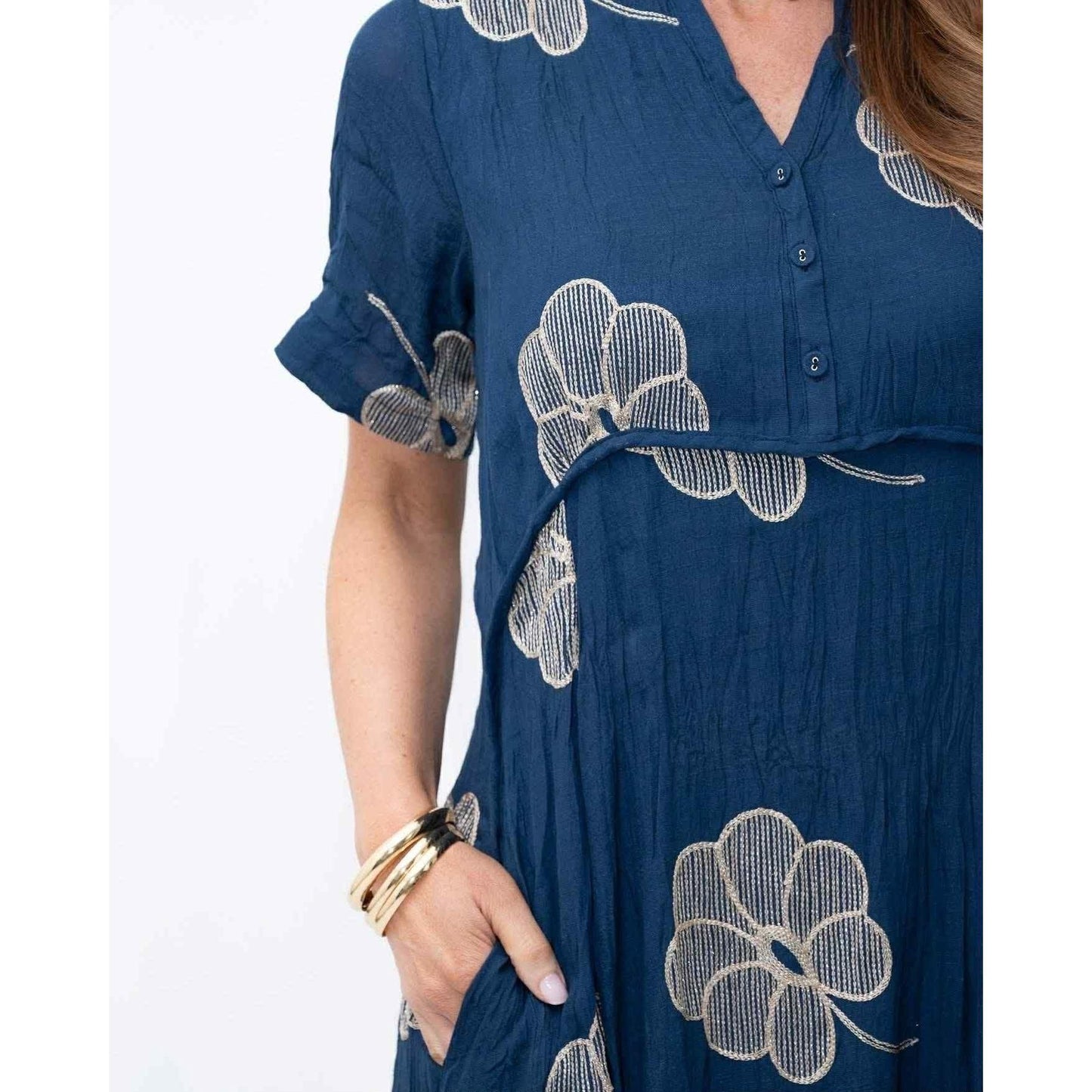 Selena dress- Navy