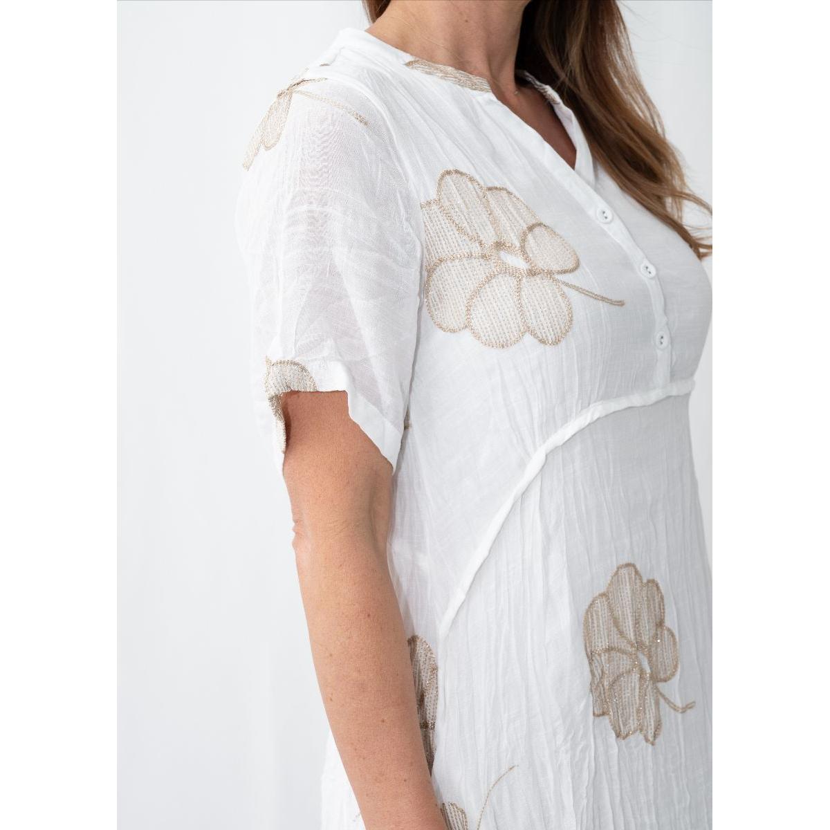 Selena dress- White