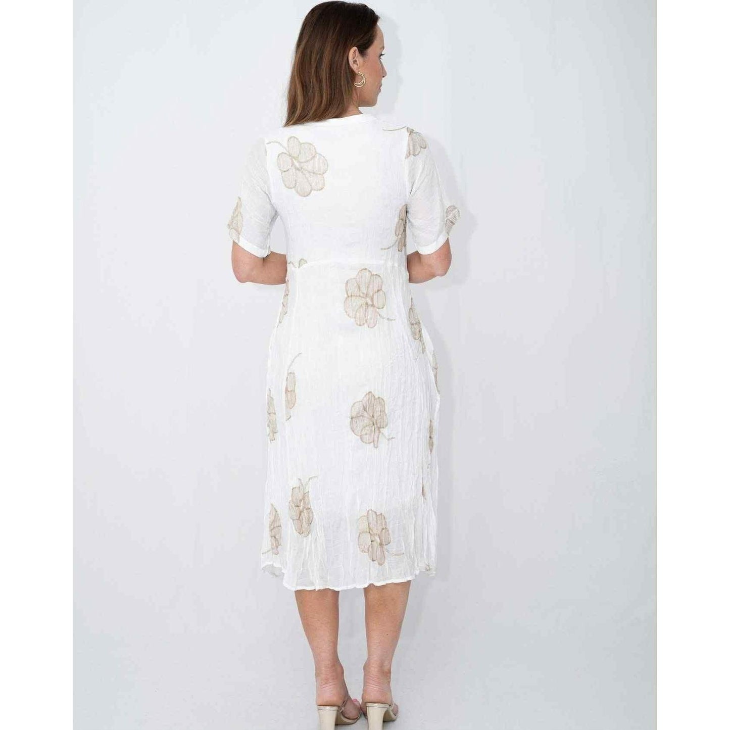 Selena dress- White