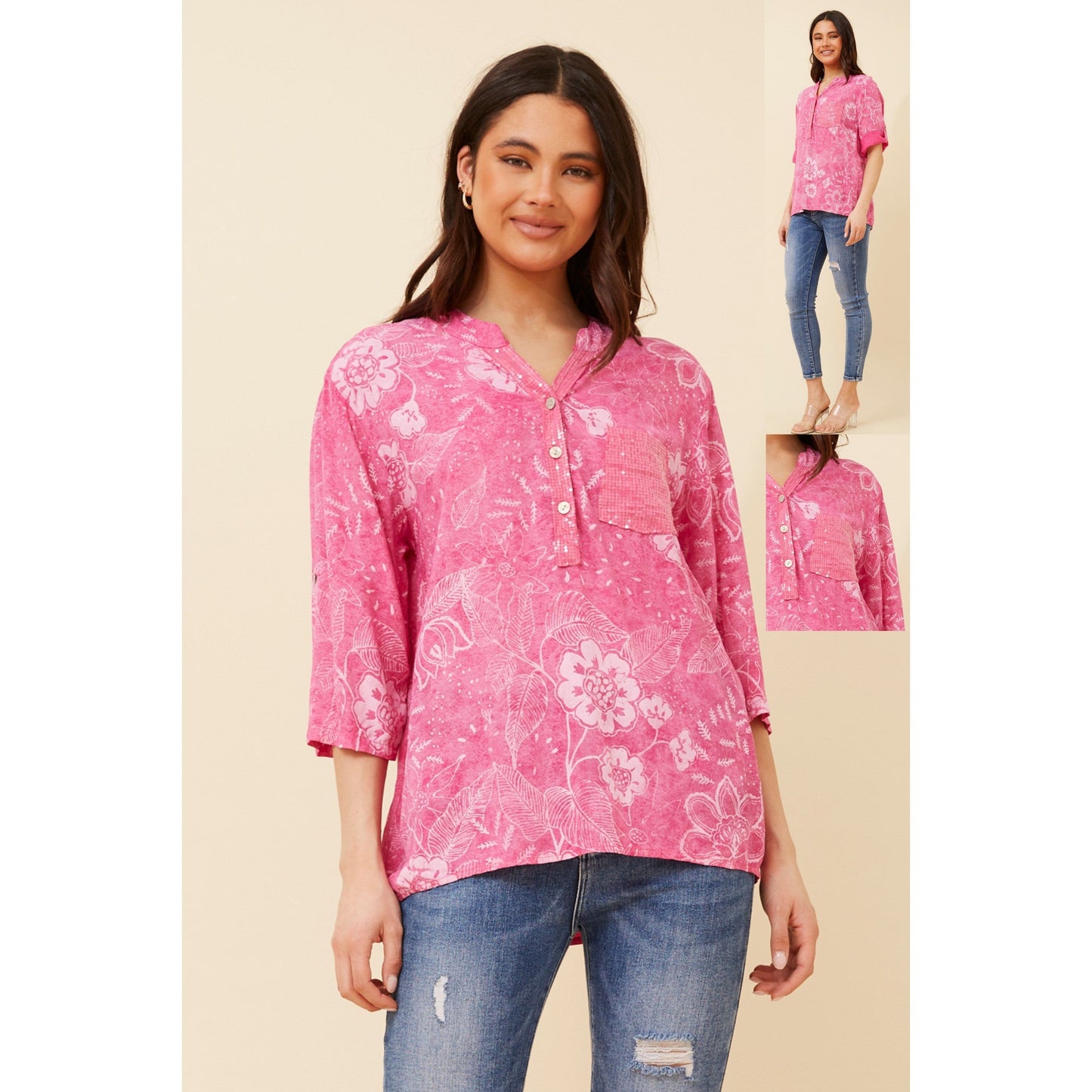 Stella Top - HPink
