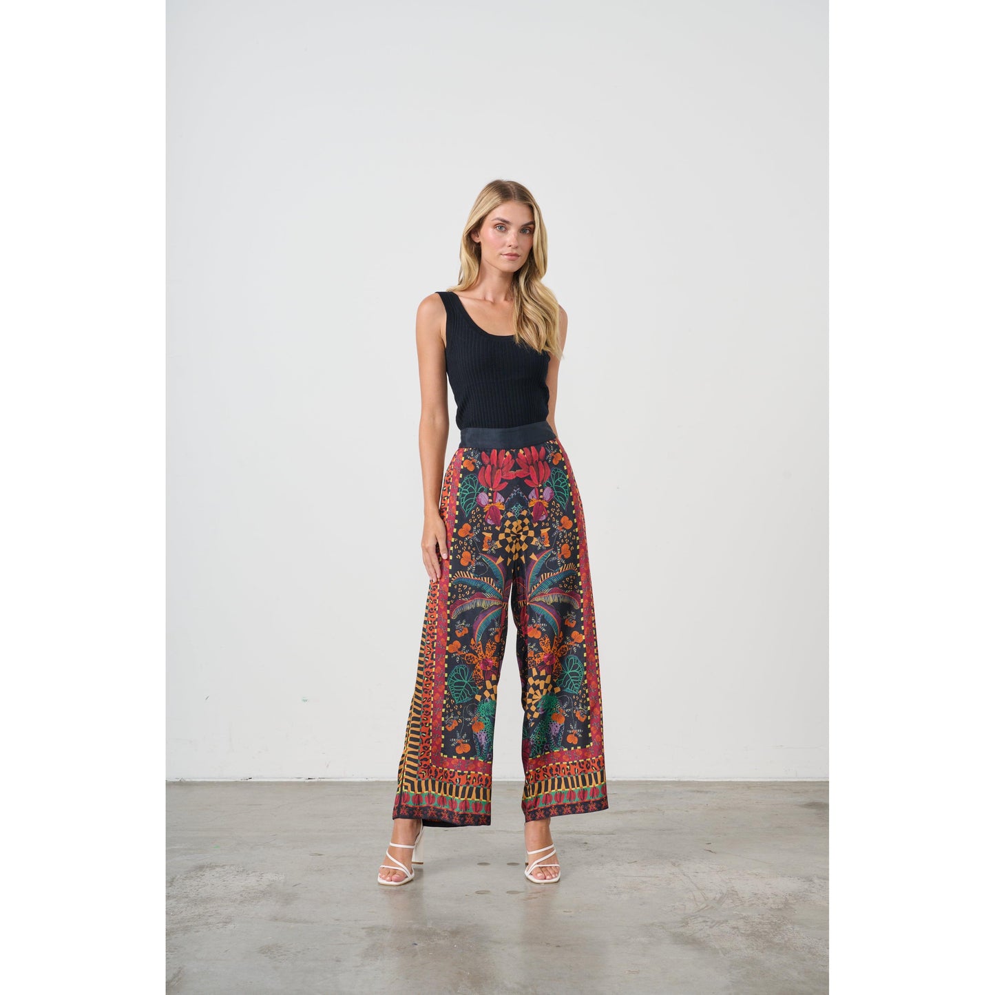 Tropical Pants - Black