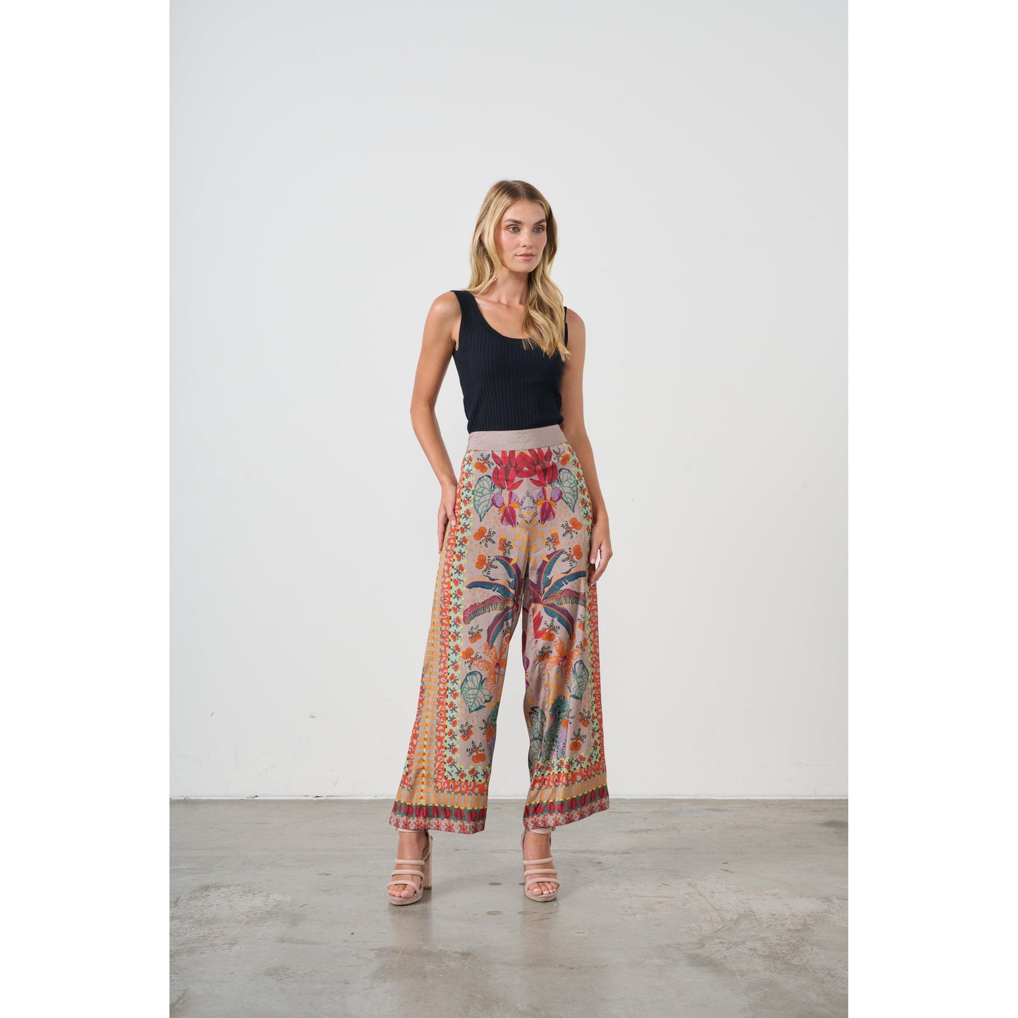 Tropical Pants - Mocha