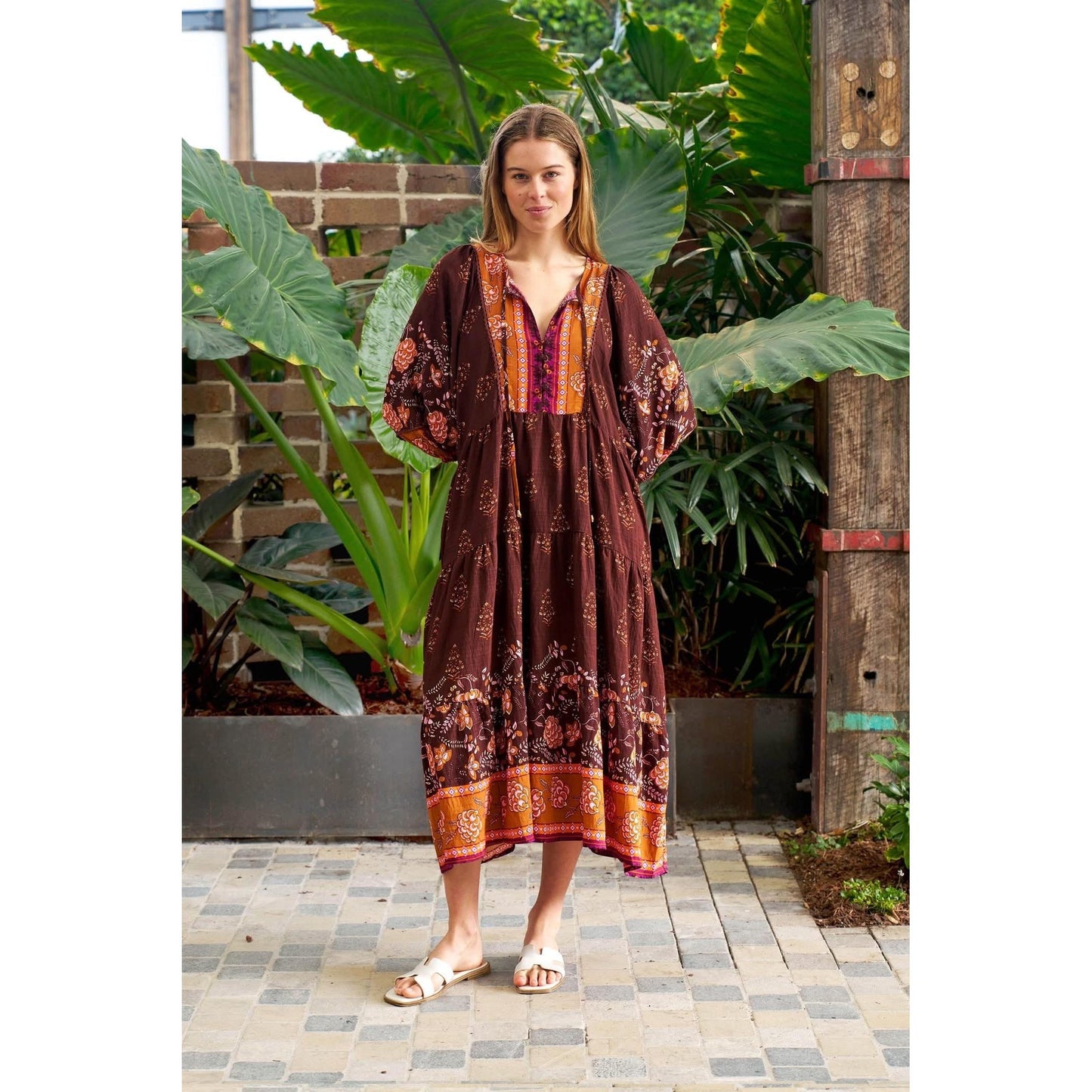 Villa - Brown/Pink