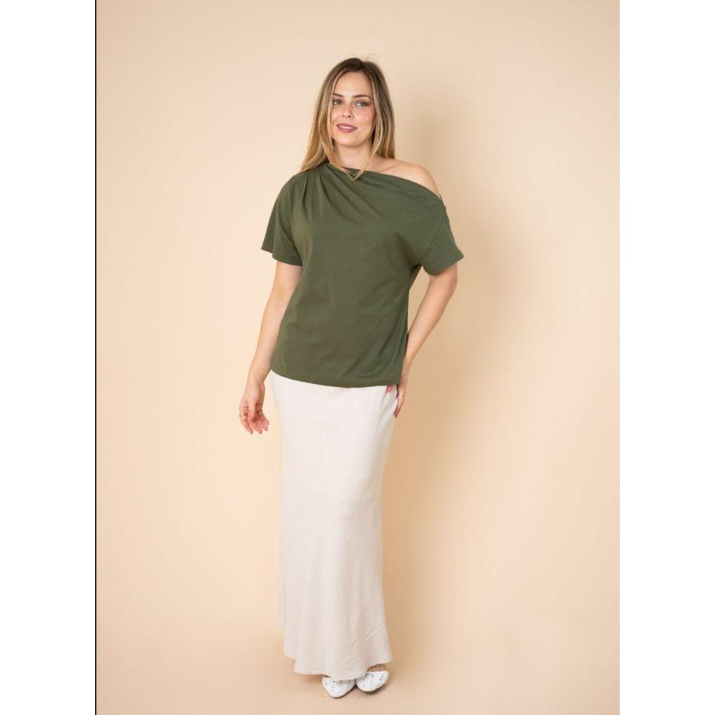 Odette Skirt - Stone