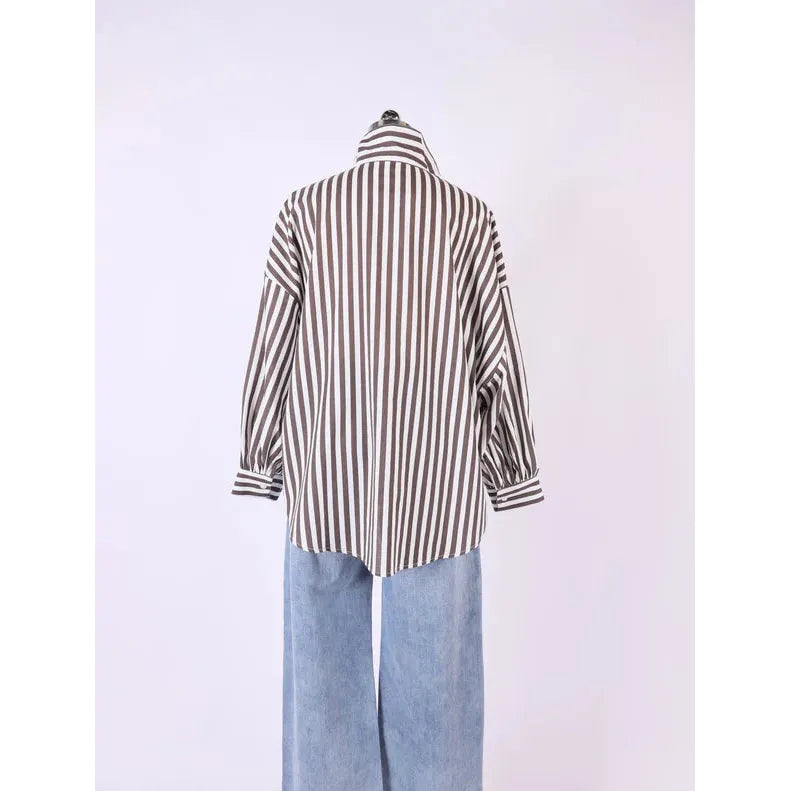 Astrid Stripe - Brown