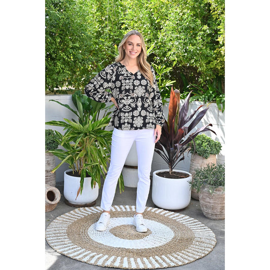 Audrey top- Black