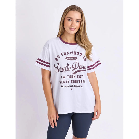 Baseline Tee - White