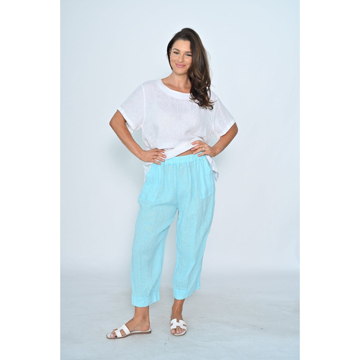 Cali Pants - Aqua