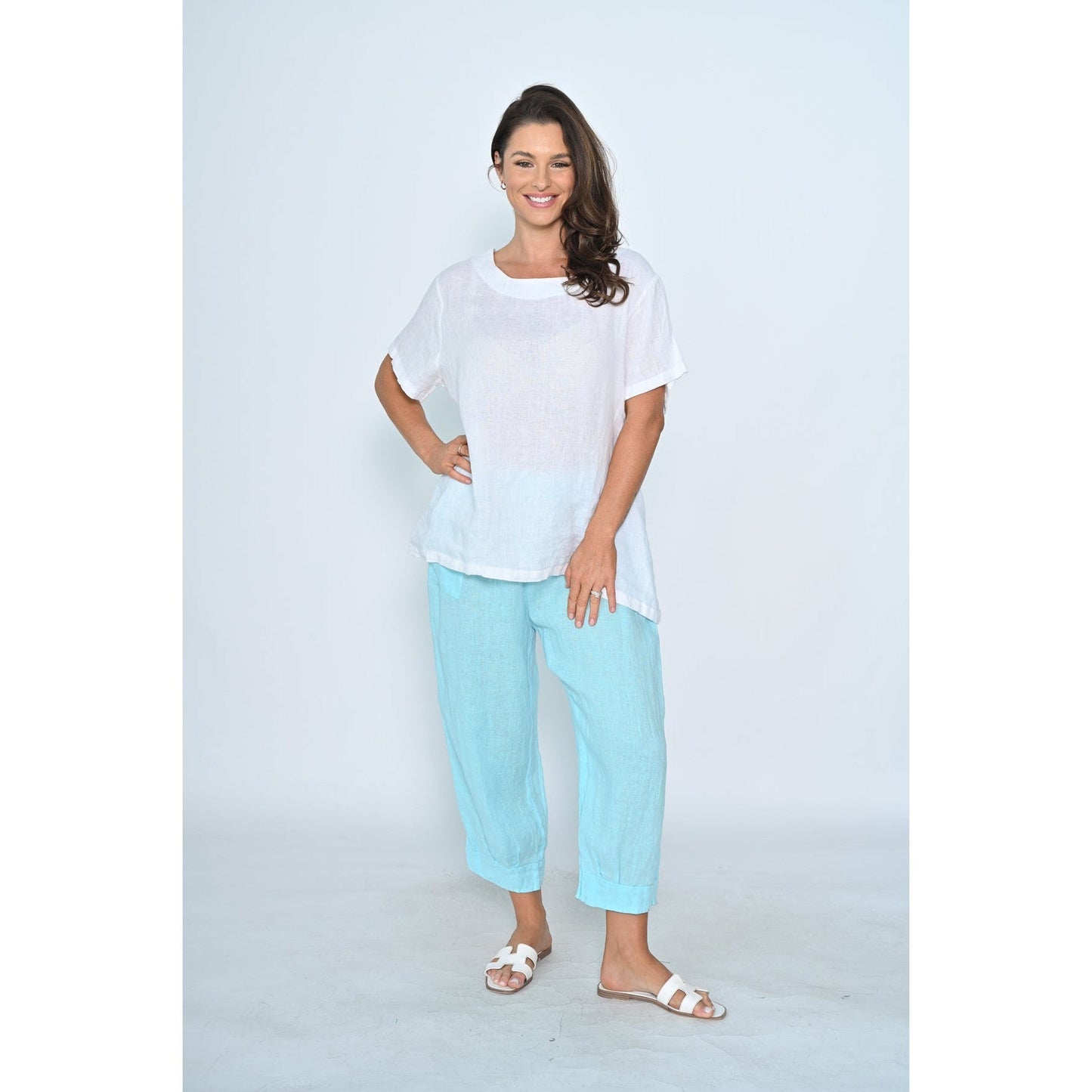 Cali Pants - Aqua