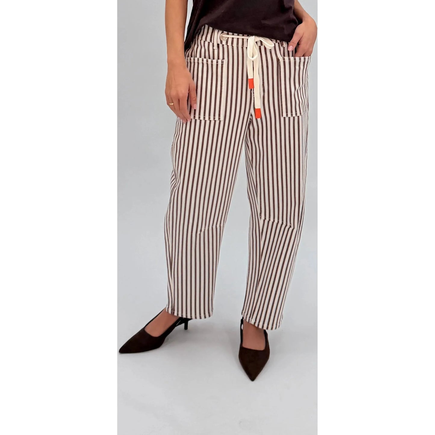 Carter - Choc Stripe