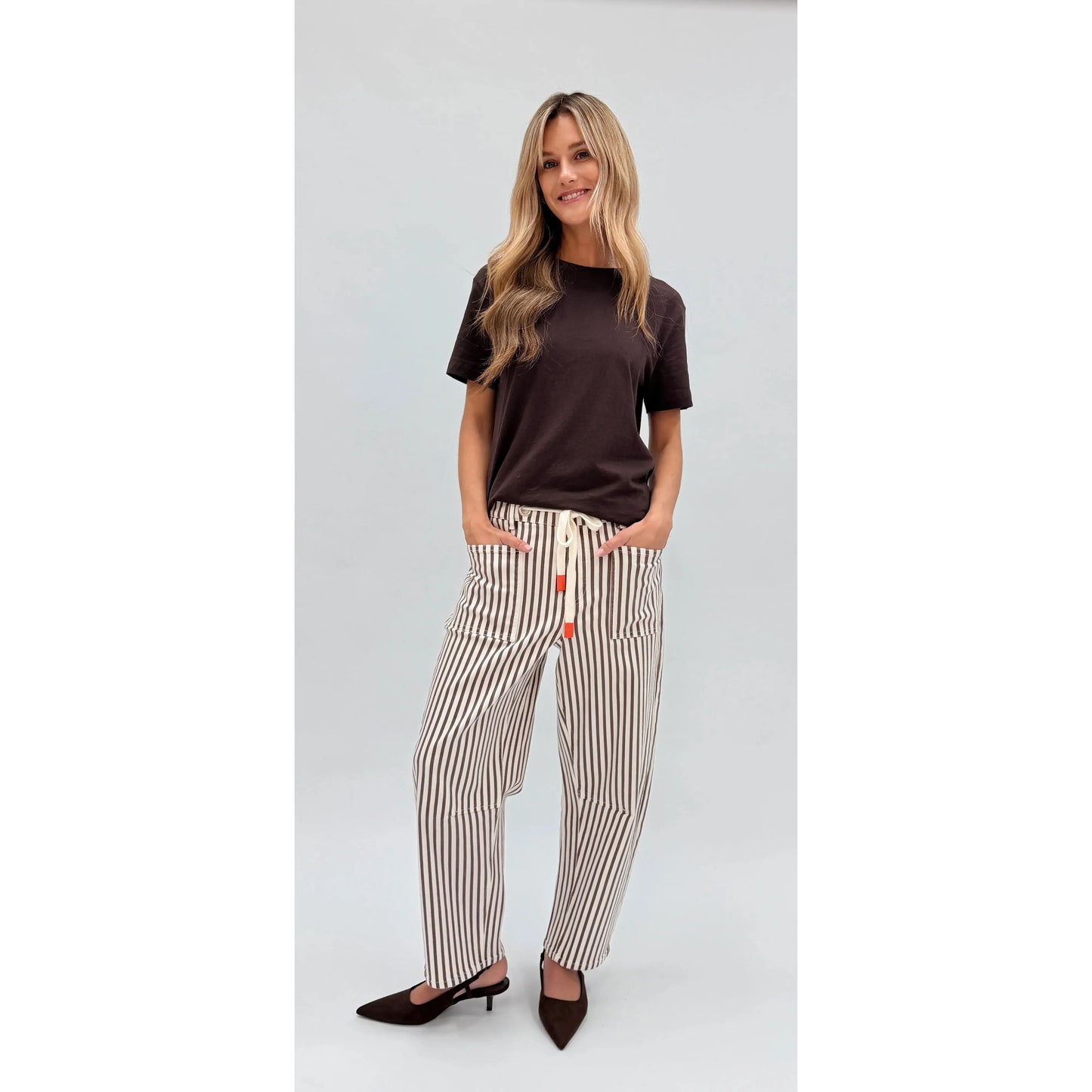 Carter - Choc Stripe