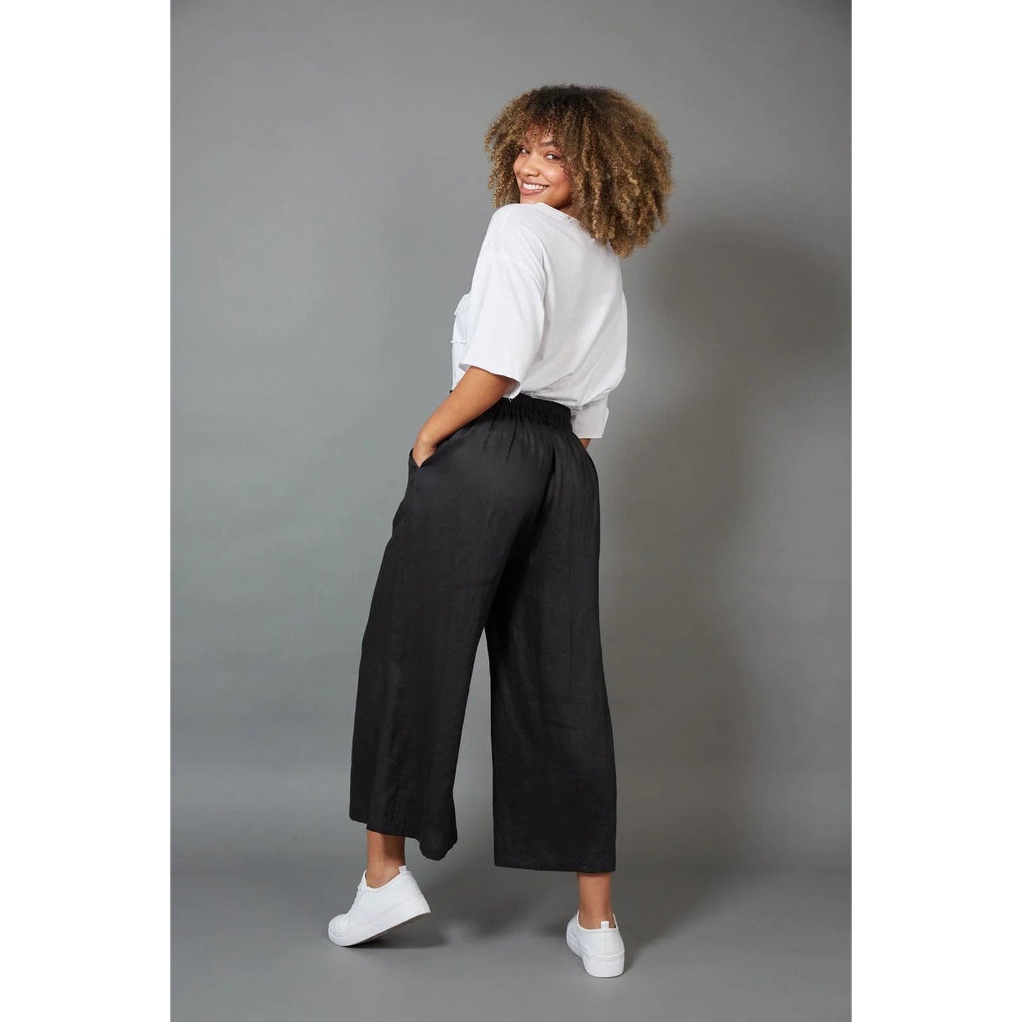 Crop Pant- Black