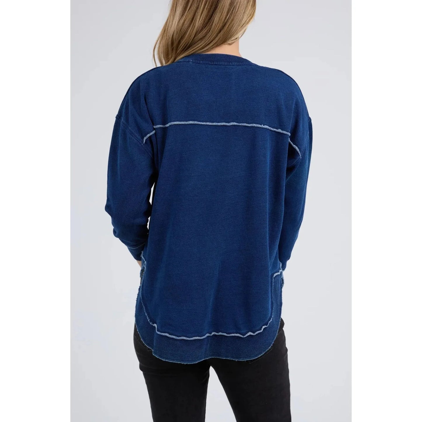 Daily Crew- Denim