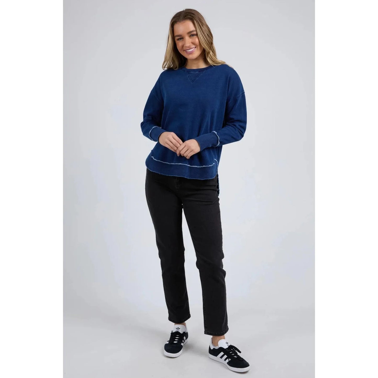 Daily Crew- Denim