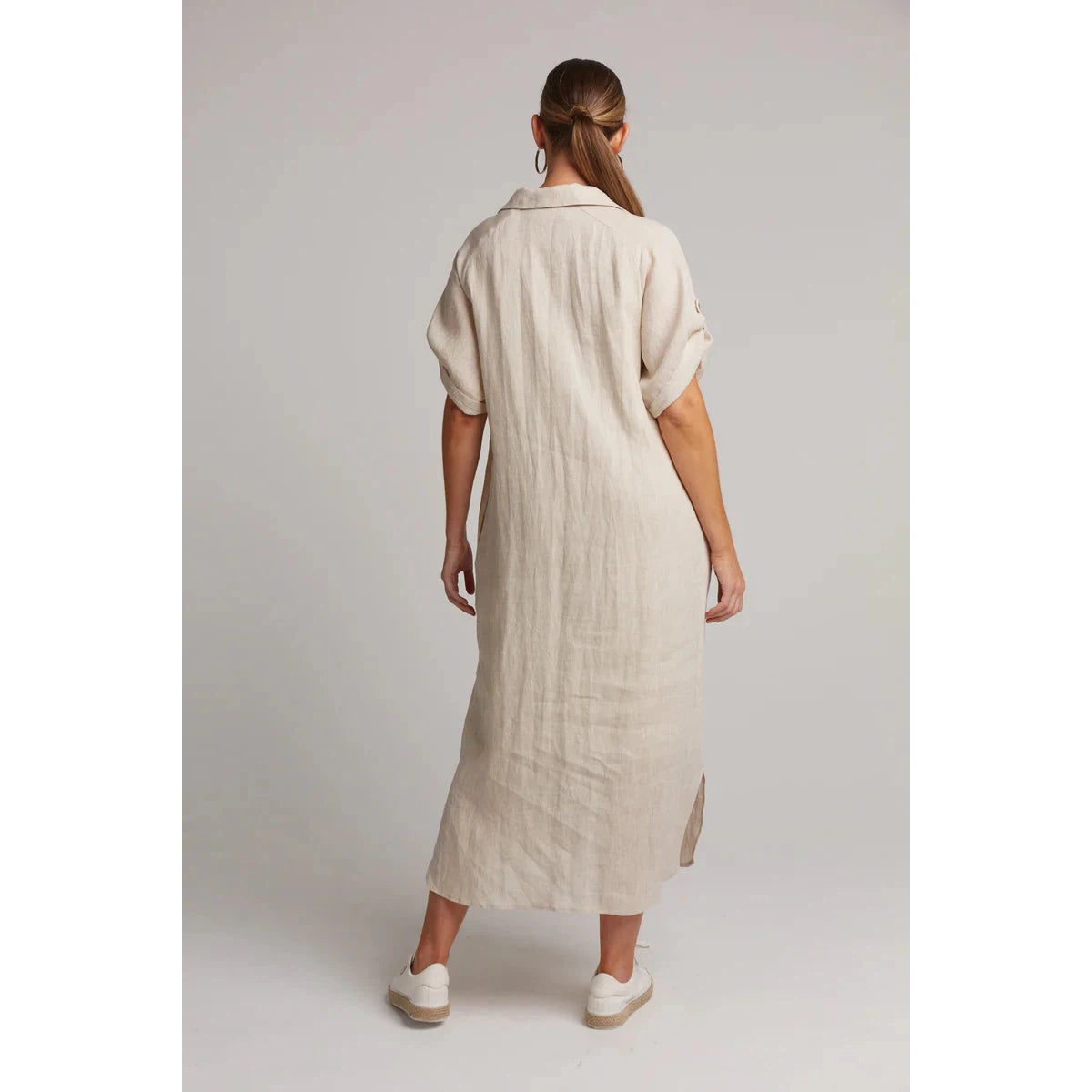 Eb Shirt Dress - Tusk