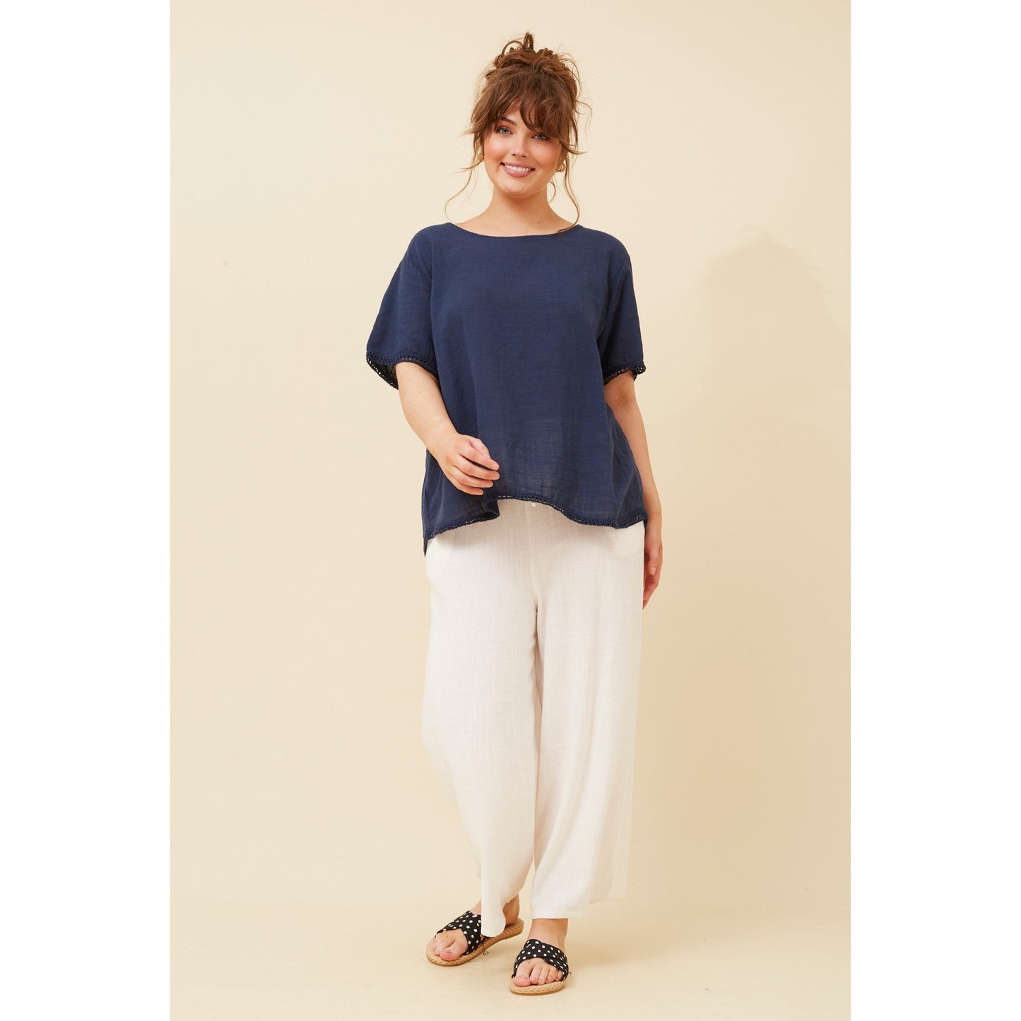 Eden Top - Navy