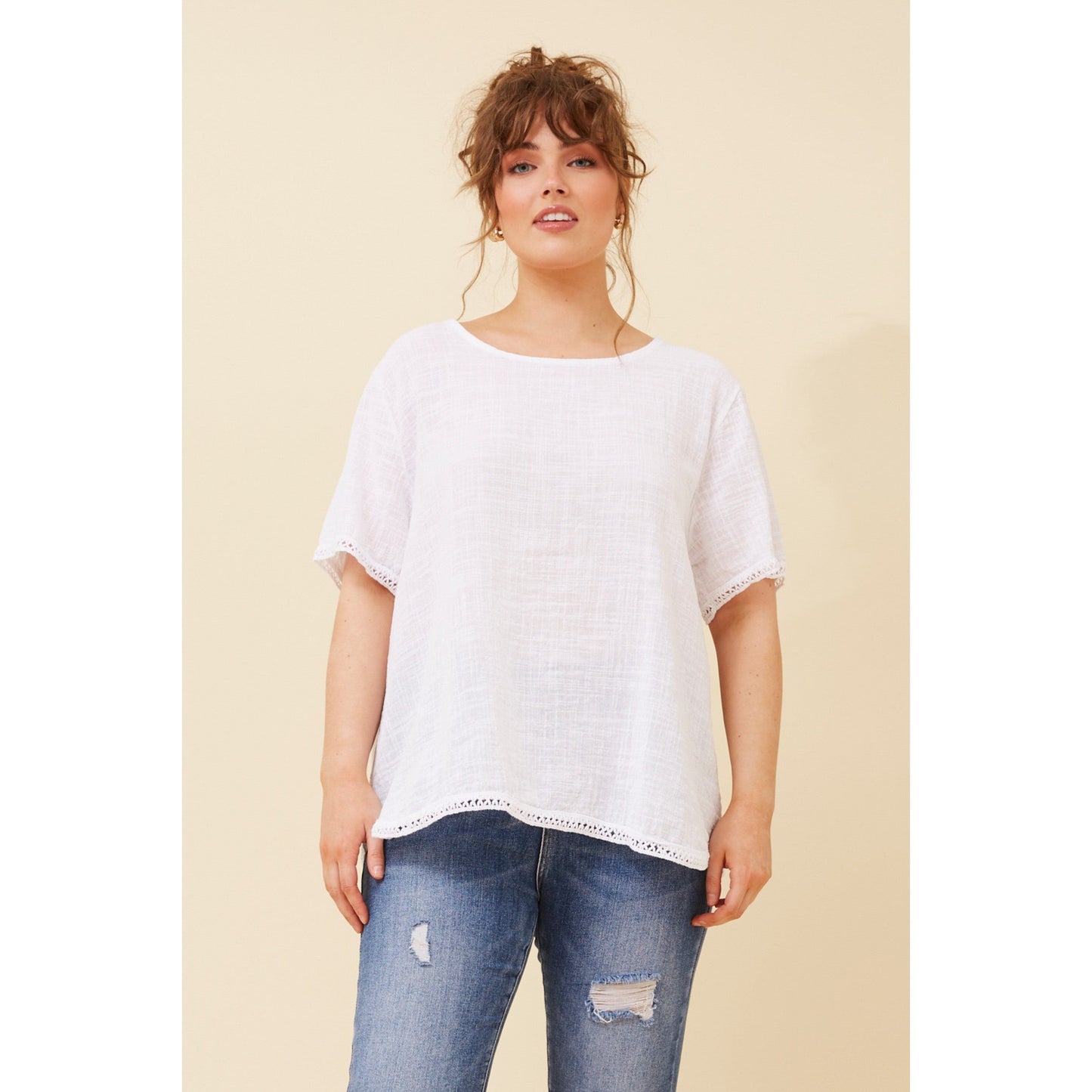 Eden Top - White