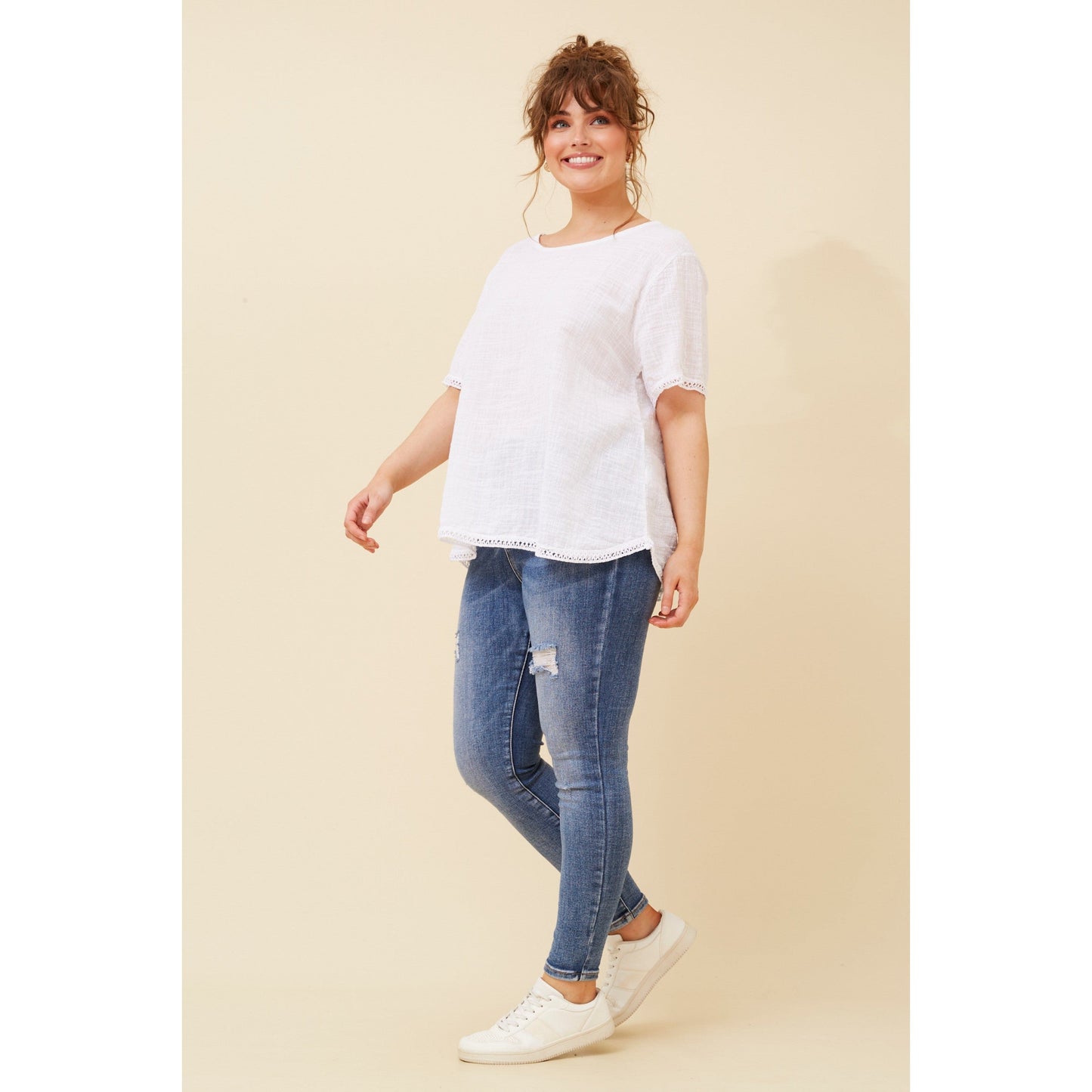 Eden Top - White