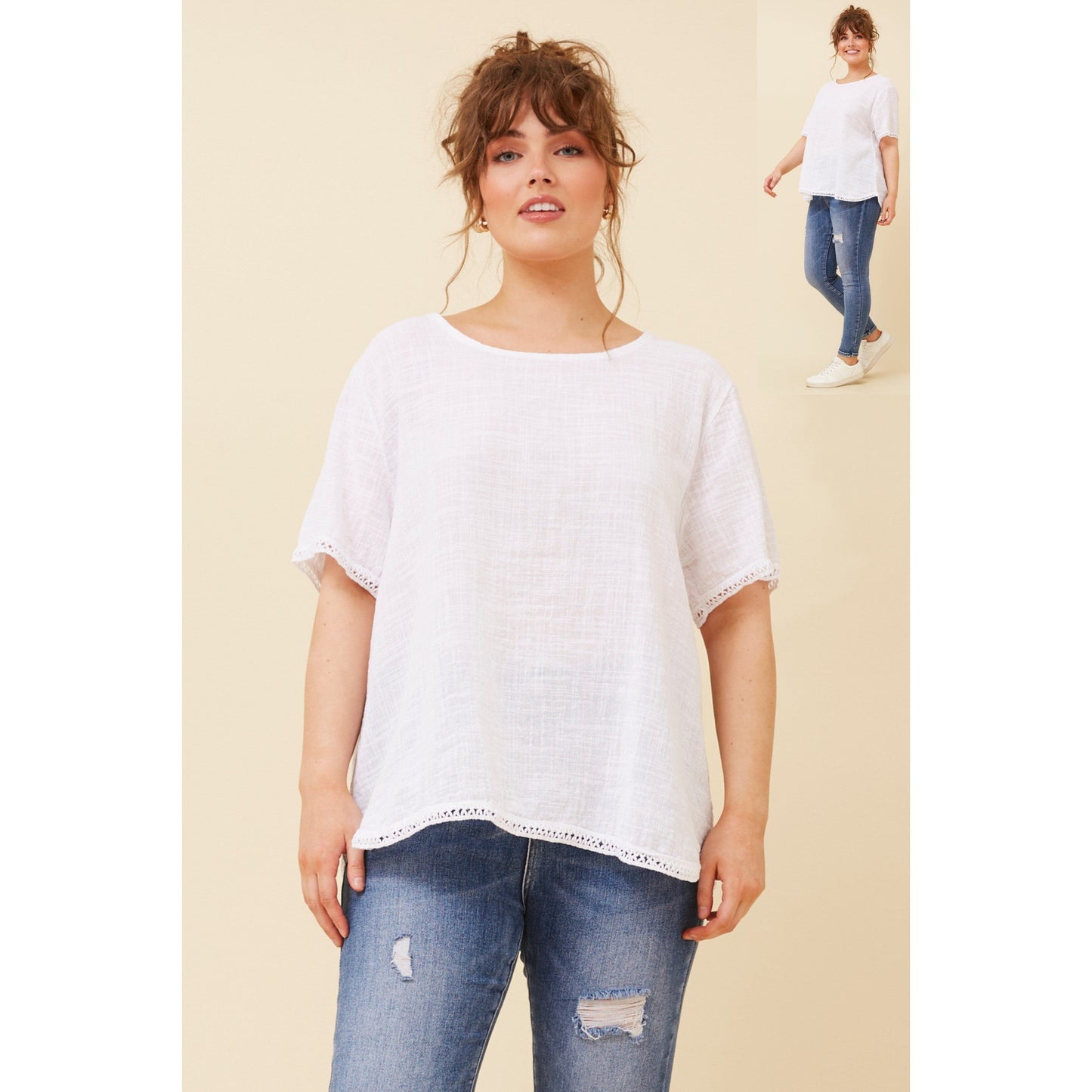 Eden Top - White