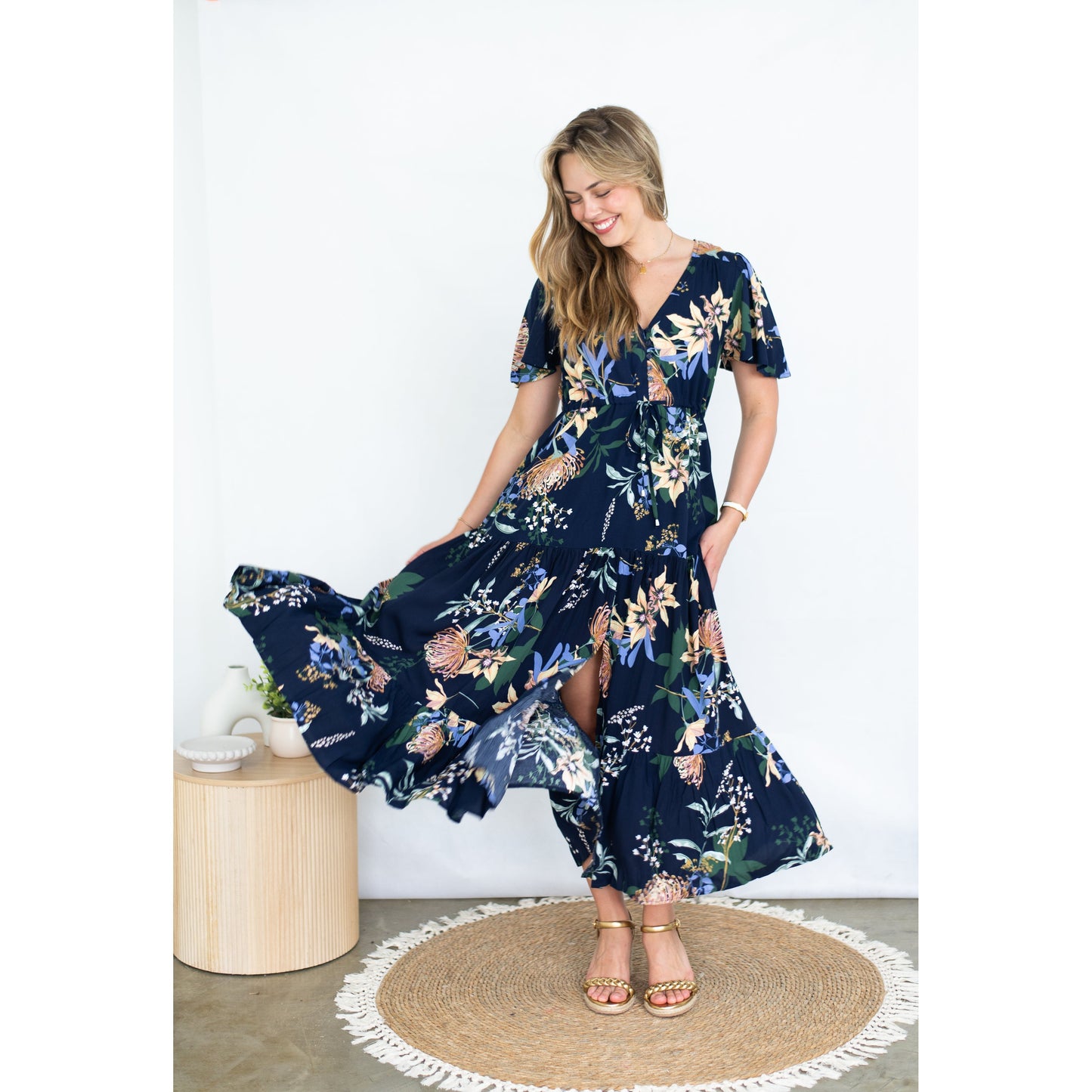 Eliza Maxi - Navy