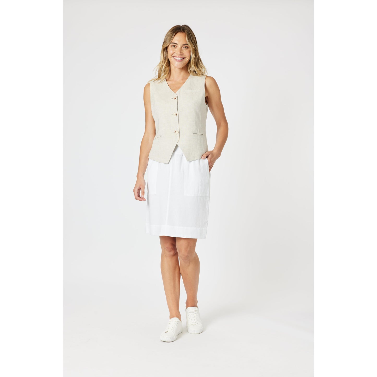 Gordon skirt - White