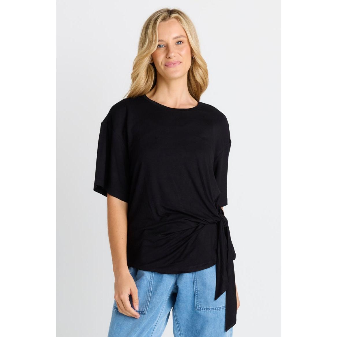 Knot tee - Black