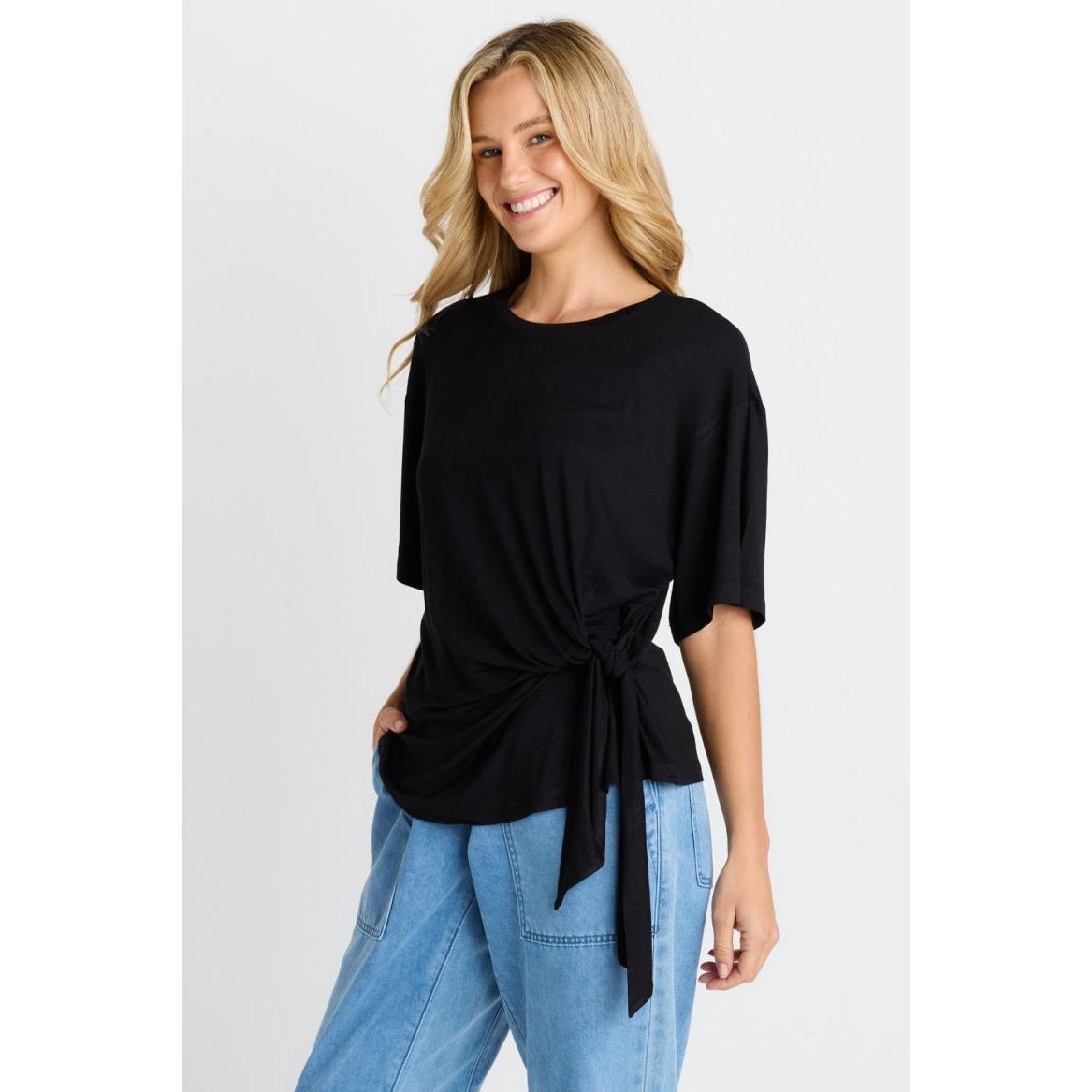 Knot tee - Black
