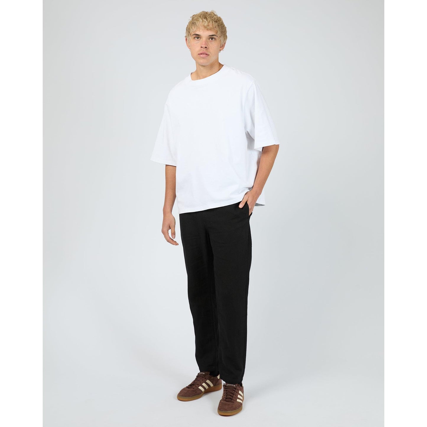 Linen Pant - Black