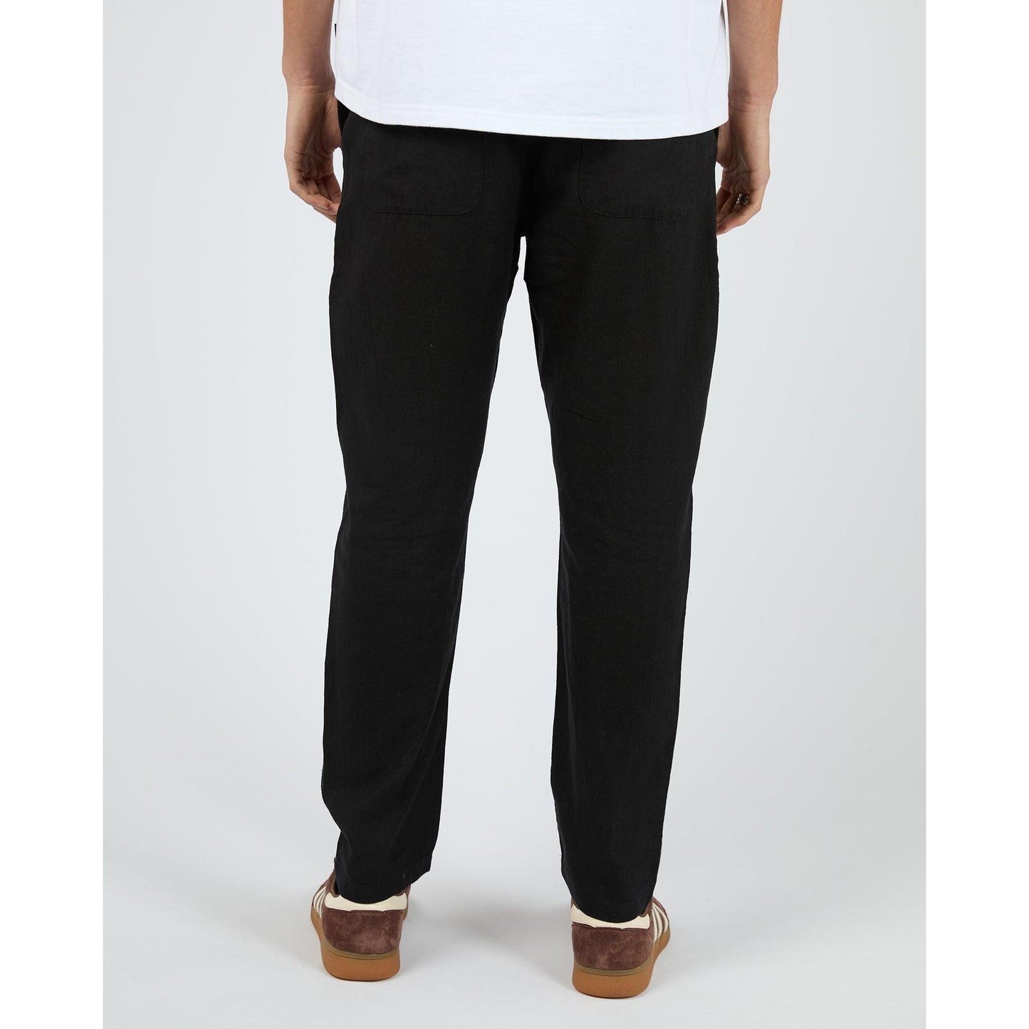 Linen Pant - Black
