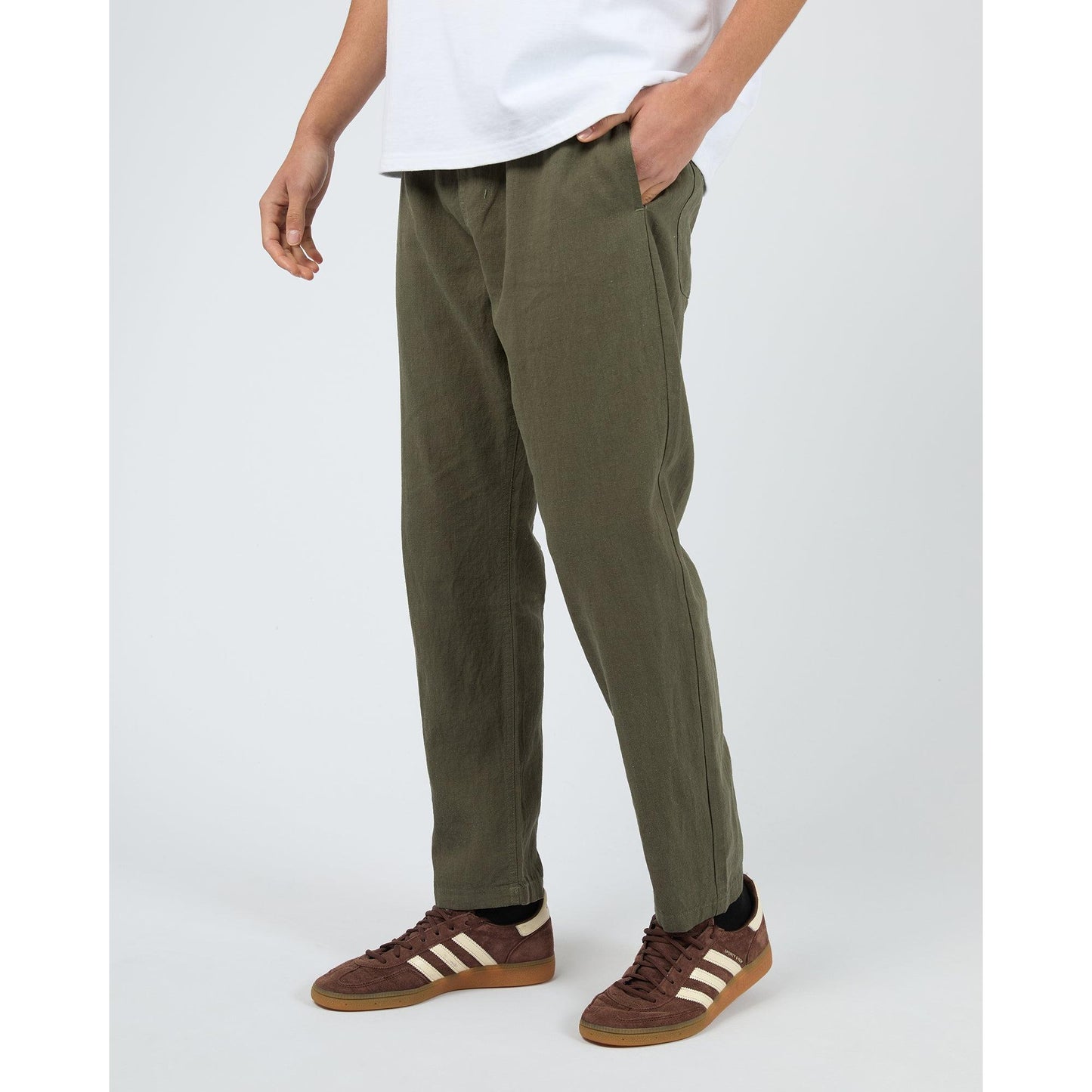 Linen Pant - Khaki