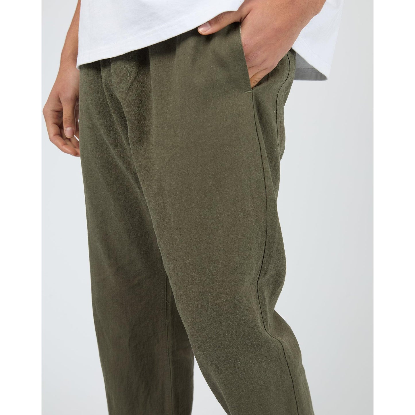 Linen Pant - Khaki