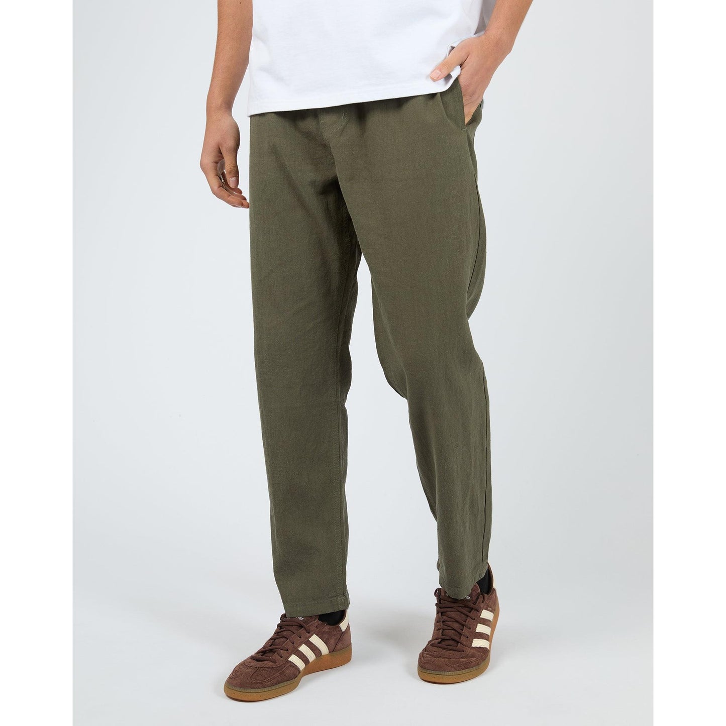 Linen Pant - Khaki
