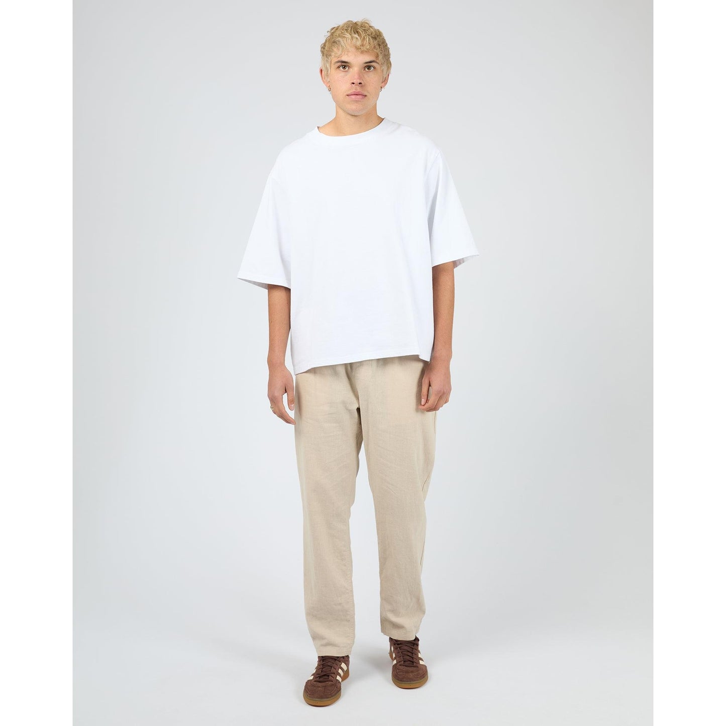 Linen Pant - Tan
